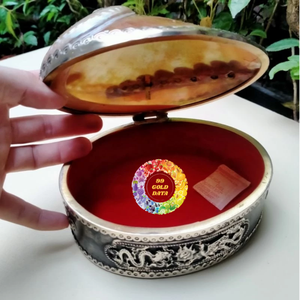 Handmade Eco-Friendly <b>Abalone</b> <b>Shell</b> Jewelry Box Polished Mother of Pearl Gift Seashell Organizer Angel Theme Vietnam Wholesale - Product Image 1