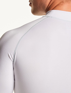 High Quality Custom Logo <b>Compression</b> Wear <b>Men's</b> Long Sleeve Heat-Transfer Printed Breathable Anti-UV UPF50 MMA Rash Guard <b>for</b> - Product Image 1