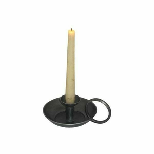 Iron Candle Stand With Hook Handle <b>Heat</b> Resistant For Home Wedding Decoration Vintage Chamberstick Holder On Sale - Product Image 2