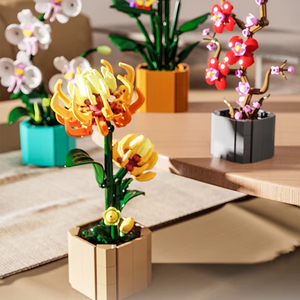 13035 Tournesol en Pot Décoration Maison Créativité Modèle MOC Briques DIY Fleurs Jouet Blocs de Construction Cadeaux pour Enfants Filles - Product Image 2