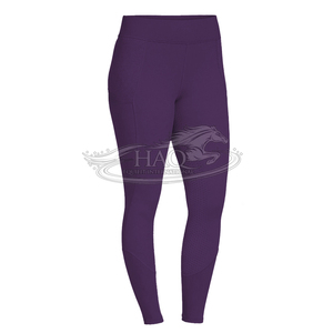 Pantalons d'équitation personnalisés avec logo, leggings d'équitation taille haute, vêtements d'entraînement pour l'équitation, directement de l'usine - Product Image 1