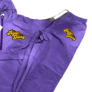 Custom Logo Printed Maternity Hooded Streetwear Windbreaker <b>Waterproof</b> Lightweight Polyester/Nylon Men's Winter Track Suit - Product Image 4