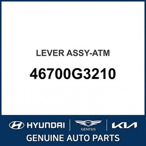 Elantra Nuevo, Otras Piezas y Accesorios para Autos y Camionetas 46700G3210 - Product Image 1