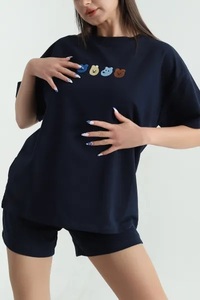 Camiseta de Algodón Sólido Ever Glow para Mujer, Talla Grande, con Bolsillo, Cuello Redondo, Casual, Manga Larga, Ecológica, de Secado Rápido - Product Image 6