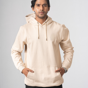 Sudadera con capucha para hombre, cómoda y acogedora para el invierno, color gris, la mejor calidad, 100% algodón, tejido de felpa, estilo urbano, 360g, bolsillos laterales con capucha. - Product Image 5