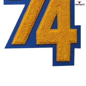 Parche Bordado 3D de Material PU de Alta Calidad con Borde Adhesivo Merrow, Precio al por Mayor, Hecho en Pakistán para Uso en Ropa y Sombreros - Product Image 2