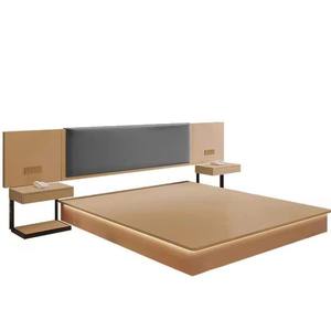 Juego de Cama Individual de Esquina de Diseño Europeo Antiguo Personalizado con Cabeceros y Sofás, 5+ Cajones de Almacenamiento, Tela, para Dormitorio/Apartamento - Product Image 1