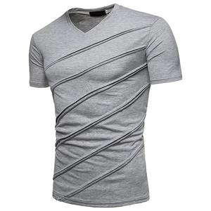 Camiseta de Hombre 100% Algodón, Color Sólido, Manga Corta, Lisa, Corte Holgado, Altamente Recomendada - Camisetas de Hombre en Oferta - Product Image 5