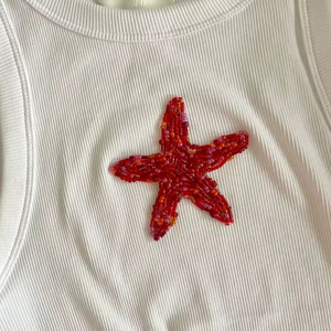 Camisola de Moda con Cuentas Hechas a Mano, Prenda de Fiesta para Mujer, a Precio Económico - Product Image 1