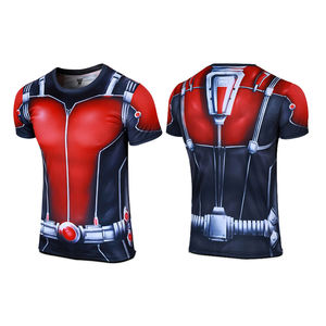 Rashguard UFC BJJ imprimé extensible 4 directions, pour No-Gi Jiu-Jitsu et grappling, durable, respirant, séchage rapide, anti-UV, manches courtes ajustées, personnalisable - Product Image 4