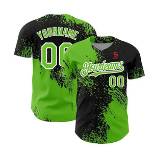 Solid Trader <b>Elite</b> Digital Printing Vibrant Colorway Full Button Classic Stripe Sports Uniforms Baseball Uniform - Product Image 1