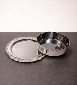 Cuenco decorativo de acero inoxidable de calidad superior Diseño fabuloso Cuenco de chocolates de forma redonda para uso en hoteles y restaurantes - Product Image 6