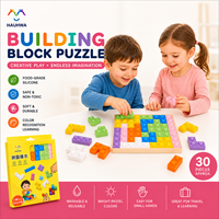 Juego de Bloques de Construcción de Silicona de Grado Alimenticio, para Mayores de 3 Años, Múltiples Colores, Aproximadamente 30 Piezas, Juguete Sensorial Antiestrés, Educativo y de Aprendizaje
