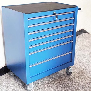 2-Drawer Mobile Steel <b>Tool</b> Chest | Lockable Drawers <b>Cabinet</b> OEM/ OBM Customization 200kg Load Capacity Industrial Style 3-Year - Product Image 5