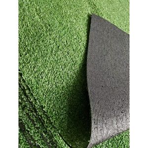 3ft X 32ft Premium tappeto erboso artificiale fori di drenaggio spessi 0.6 pollici/1.5cm erba finta gomma di supporto per animali domestici interni/esterni - Product Image 3