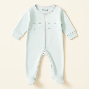 Combinaison pour bébé ANNAMAR, combinaison décontractée et confortable pour l'hiver, 100% coton imprimé, fermeture éclair, tenue pour toutes les saisons, nouveau-né, garçons, filles - Product Image 4