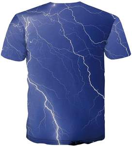 T-shirt à manches courtes pour homme, logo sur le devant, col rond, coupe classique, style HIGH STREET, 100% coton jersey, tissu tricoté écologique - Product Image 1