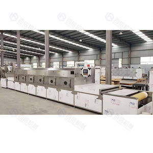 Baixin Type de tunnel automatique sur mesure pour aliments pour chats et aliments pour chiens Séchage au micro-ondes et machine de séchage et de stérilisation de la litière pour chat - Product Image 4