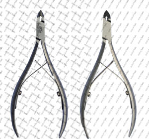 No Pull Nipping Cuticle Nipper Professional Durable Luxurious Classic Sharp Edge Surgical Grade Steel Manicure Box <b>Case</b> - Product Image 3