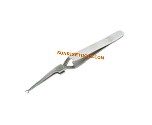 Pinzas de Acero Inoxidable SUNTOOLS/STIPL Modelo 574 de Forma Irregular para Joyería, Herramienta de Recogida - Product Image 2