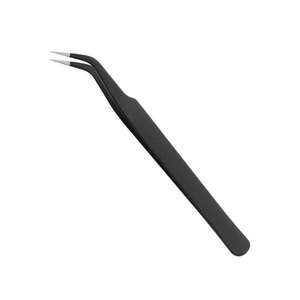 Pince à épiler professionnelle portable pour cils, en acier inoxydable, pour extensions de cils - Product Image 3