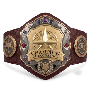 Ceintures de championnat personnalisées OEM ODM de haute qualité, prix d'usine, logo personnalisé, design premium, fabricant de ceintures de récompense - Product Image 1