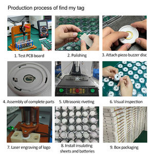 Nouveau Traceur GPS Portable Mini Sans Fil Tendance pour Animaux et Enfants, Compatible avec la fonction Localiser de l'application IOS - Dispositif de Suivi Intelligent - Product Image 4