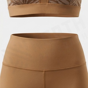 Sports Seamless Workout Clothing Women <b>Extra</b> <b>Large</b> Gym Fitness Set Yoga Suit Logo Waist Ladies Activewear Apparels Top - Product Image 5