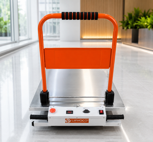 Table élévatrice à ciseaux électrique LIPHOCO, plateforme en acier inoxydable 250 kg, empattement 1200 mm, chariot élévateur pour entrepôt et logistique - Product Image 2