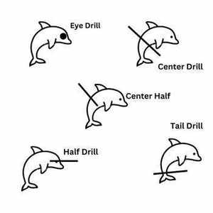 Figurines de Dauphin en Améthyste Violette Naturelle Sculptées à la Main, Pierres Précieuses Détachées, Breloques pour la Fabrication de Bijoux, Prix de Gros - Product Image 6