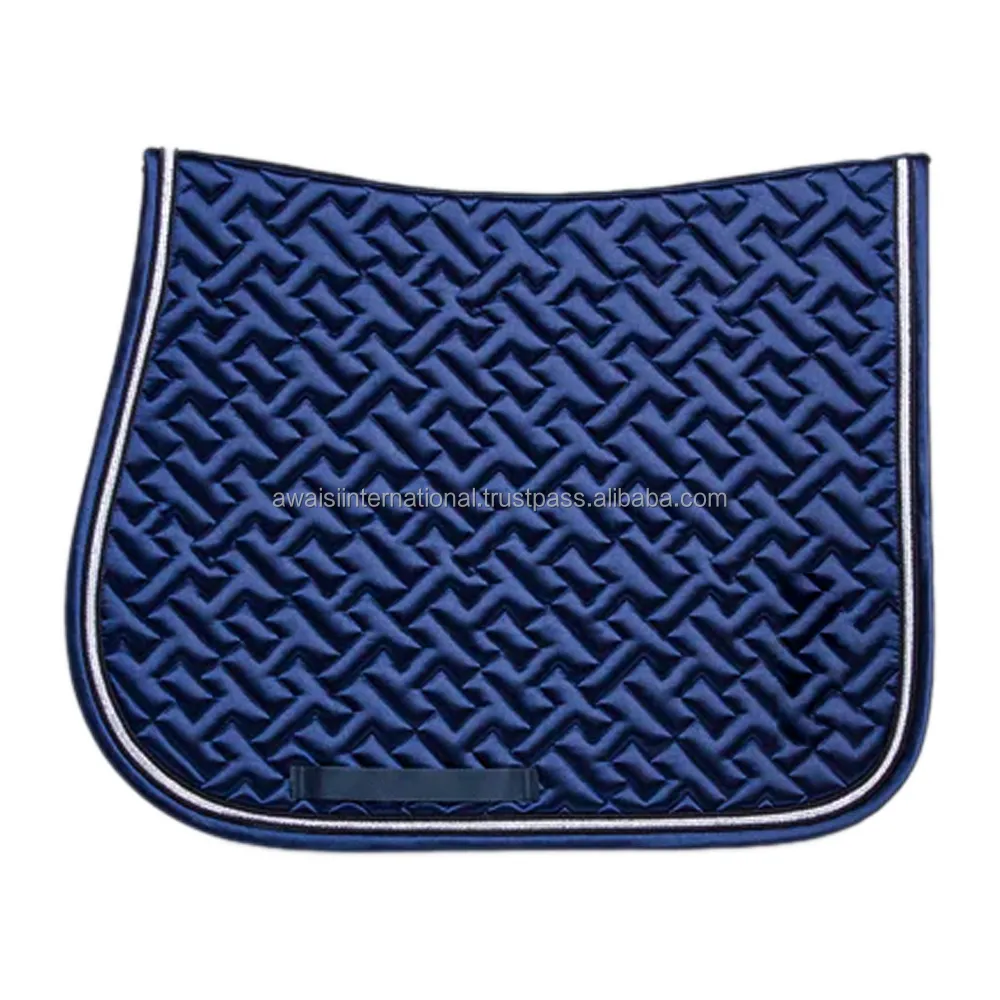 Hot Sale on beautiful horse Riding essential cooling summer saddle pad, Wholesale Dressage saddle pad with Cooling lining