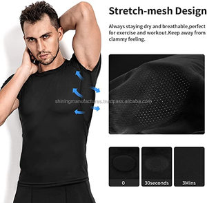 Conjunto Rashguard de talla XL auténtico para hombre, ropa deportiva informal para gimnasio y fitness para invierno, logotipo personalizado, función de talla grande ecológica - Product Image 2