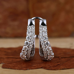 Double Row Moissanite Wrap <b>Ring</b> Open Wedding Band Luxury <b>Statement</b> <b>Ring</b> Diamond Anniversary <b>Ring</b> for Women 925 <b>Silver</b> 14K Gold - Product Image 4