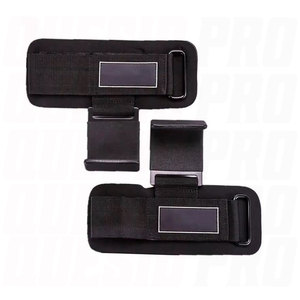 Ganchos de Neopreno Resistentes para Levantamiento de Pesas, con Correas Ajustables para las Muñecas, Protector de Palmas Antideslizante, para Entrenamiento en Gimnasio - Product Image 3