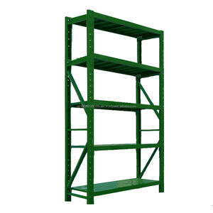 Personalización de fábrica Estante de servicio medio 100kg Corrosión Estantería de servicio medio con ruedas - Product Image 2