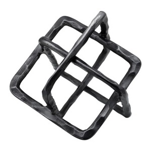 Handmade Iron Geometric Sculpture Abstract Art Decor for Living Room Tabletop Display - Product Image 5