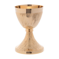 Calice et Ciborium chrétiens catholiques dorés pour prêtre, croix, hostie, ciboire, articles religieux pour église et chapelle