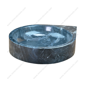 Top Selling Natural Onyx Marble Bowl Good Quality Marble Home Decor Bowls Low Price <b>Black</b> Marble Decorative Bowl - Product Image 5