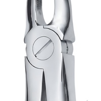 Forceps d'extraction manuels certifiés CE, modèle anglais, pour incisives supérieures et bicuspides (Fig.) 1 Instrument dentaire