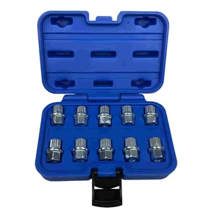 Clé antivol pour écrous de roue VW & Audi, acier au carbone moyen, gris, fabriqué à Taïwan, garantie de 6 mois - Product Image 1