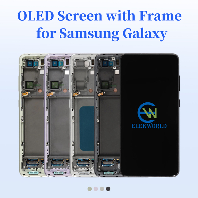 Pantalla De for samsung galaxy S25 S24 S23 S22  LCD Screen Replacement Display with Frame  for Samsung Oled Touch Screen