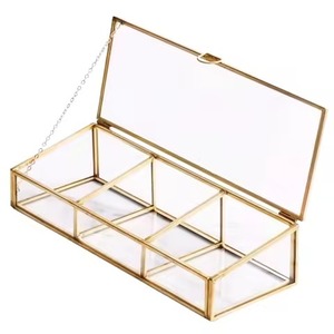 Trendy Jewelry Box Metal Organizer <b>Storage</b> Case for Rings Earrings Necklace Accessories <b>Dressing</b> <b>Table</b> - Product Image 5