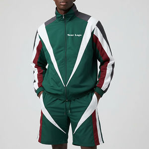 Ensemble short et veste coupe-vent softshell pour homme, 2 pièces, en nylon, pour l'été, pour activités de plein air - Product Image 4