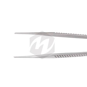 Pinces chirurgicales de qualité supérieure pour tissus, 1x2 dents, 4 3/4 pouces, en acier inoxydable, instruments médicaux dentaires et de laboratoire - Product Image 3