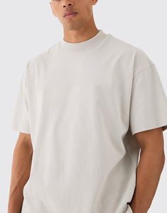 Ensemble T-shirt et Short Décontracté Homme à Épaules Tombantes, 2 Pièces, Personnalisable avec Logo, Coupe Oversize, Idéal pour le Jogging – Vente en Gros - Product Image 3