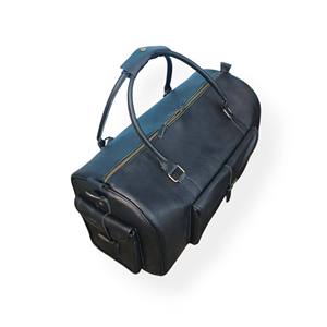 Sac de voyage en cuir véritable durable, léger, personnalisable, écologique, résistant à l'eau, avec fermeture éclair, grande capacité - Product Image 4