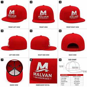 New Hip Hop Nylon Cycling <b>Hat</b> Brim <b>Flat</b> Cashew Embroidered Baseball Cap Fashion Printed Unisex Snapback Cap - Product Image 6