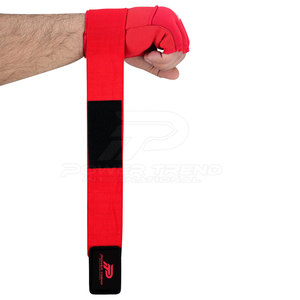 Sports Training Neoprene Gel <b>Wrap</b> Reusable Cooling <b>Heating</b> Pack Fingerless Lace-Up Closure for Boxing Kickboxing MMA Wrist Hand - Product Image 6