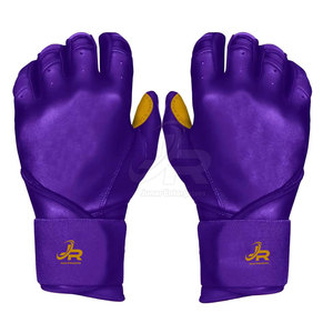 Anti Slip <b>Grip</b> Baseball Batting Gloves For Fast Swing <b>Control</b> With Soft Palm Support Breathable Fabric And Daily Practice Use - Product Image 1