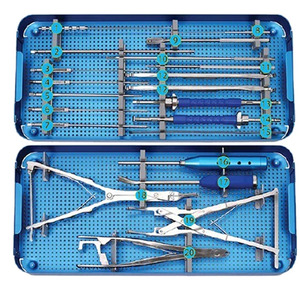Composants d'implants pour chirurgie de la colonne vertébrale : Vis pédiculaire en titane, connecteur à crochet, système de fixation, équipement chirurgical - Product Image 2
